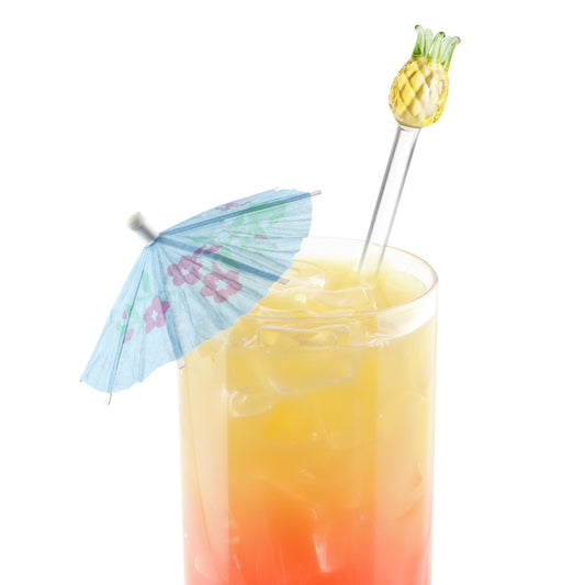 Pineapple Drink Stirrers - Set of 6
