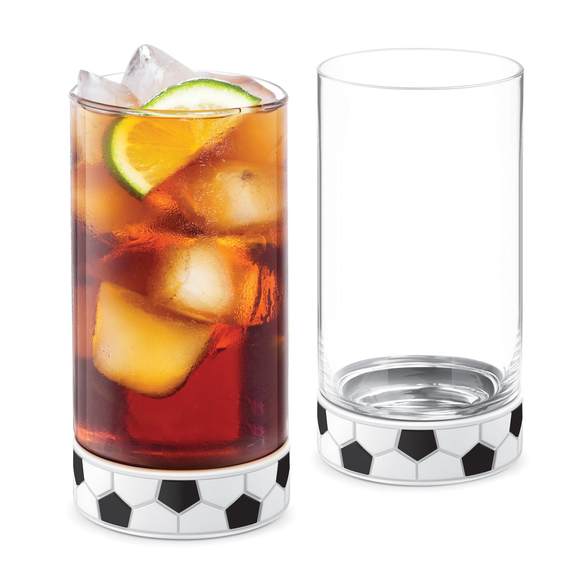 Kick-Off Soccer / Football Pints - Set of 2