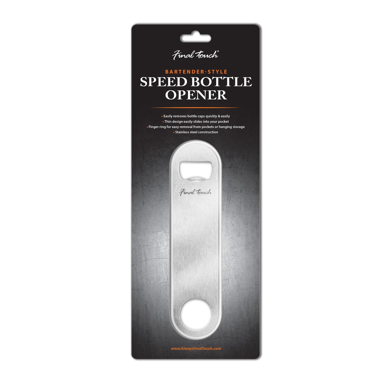 Bartender Style Speed Bottle Opener