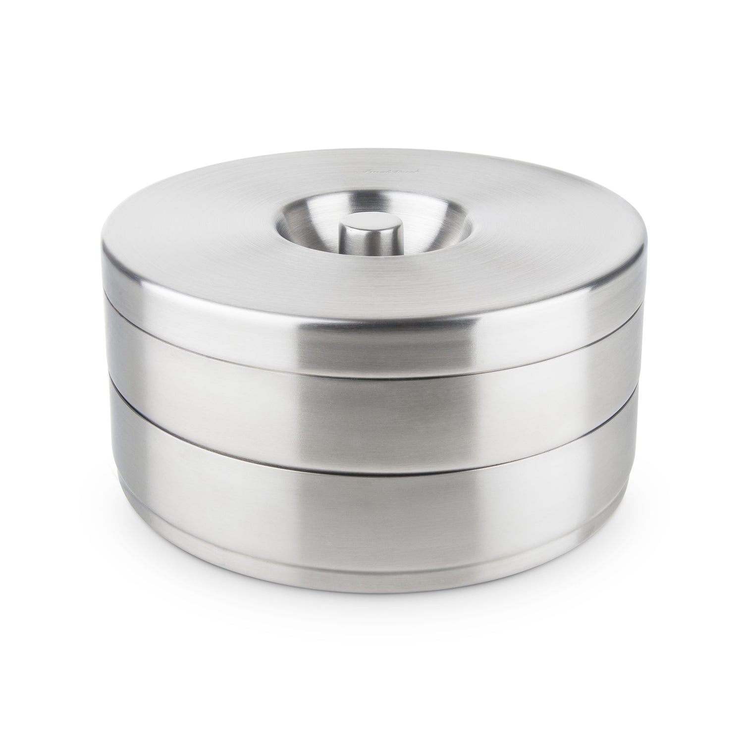 2 Tier Cocktail Rimmer with Stainless Steel Lid