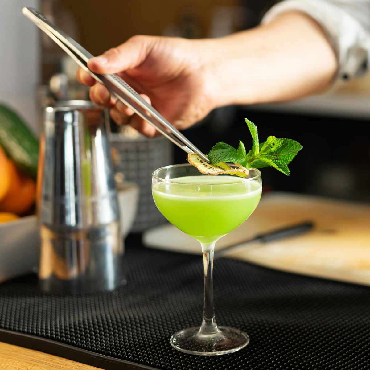 Cocktail Garnish Tweezers - Stainless Steel