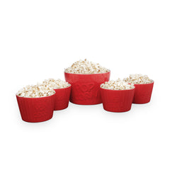 Popcorn Bowls - Red