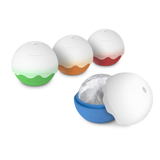 Silicone Ice Ball Mould - 4 Pack