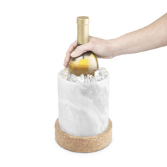 Large Cork & Marble Wine Chiller