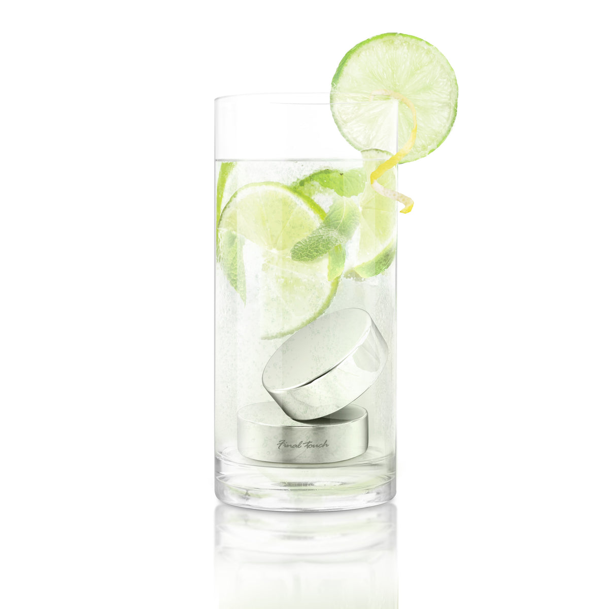 Stainless Steel Puck Chillers - Set of 2