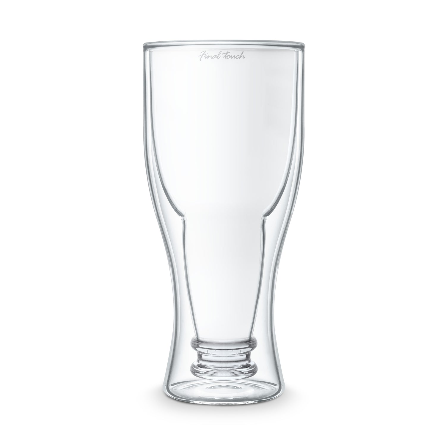 Bottoms Up Beer Glass