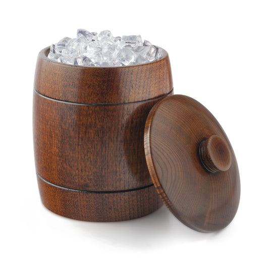 Solid Wood Ice Bucket 1 Quart - 35 oz