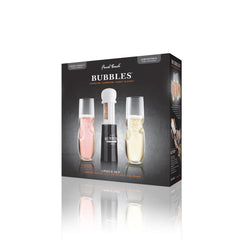 Bubbles Sparkling, Champagne, Bubbly Glass Set with Opener - 10 oz (300 ml)