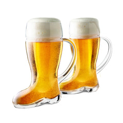 Das Beer Boot with Handle Set - Set of 2