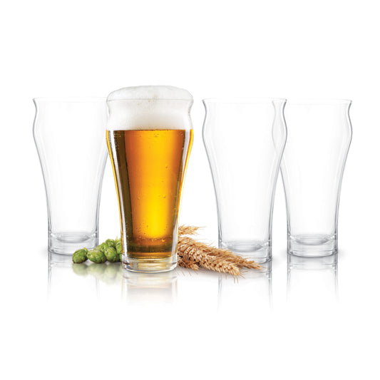 Brewhouse Beer Glass - Set of 4 - 17 oz (500 ml)