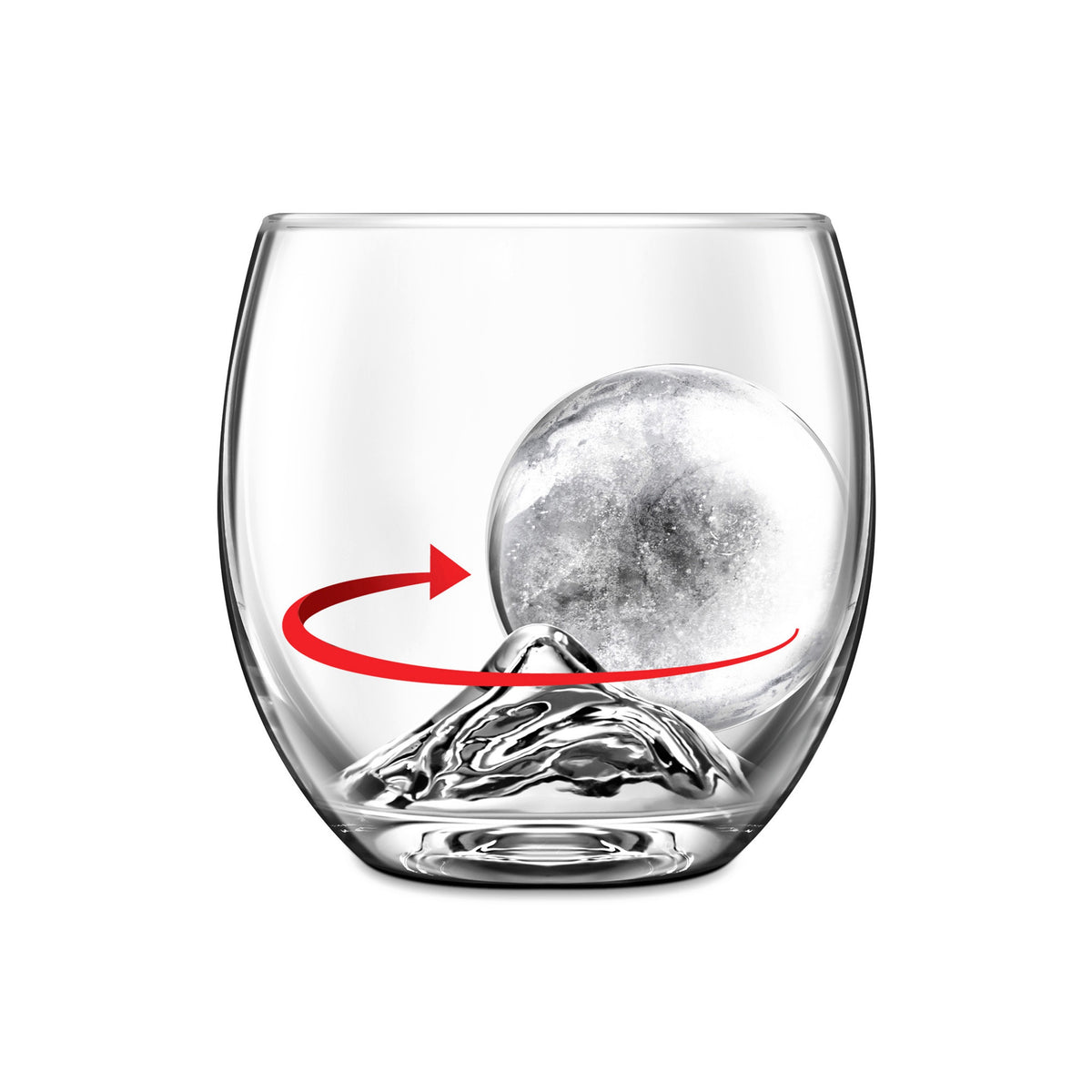 On The Rock Glass Decanter Set