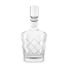 On The Rock Glass Etched Decanter Set