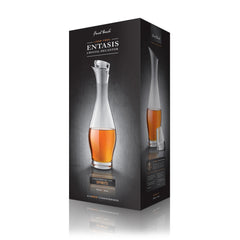 Entasis Lead-Free Crystal Liquor Decanter