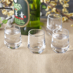 Crystal Sake Glasses - Set of 4