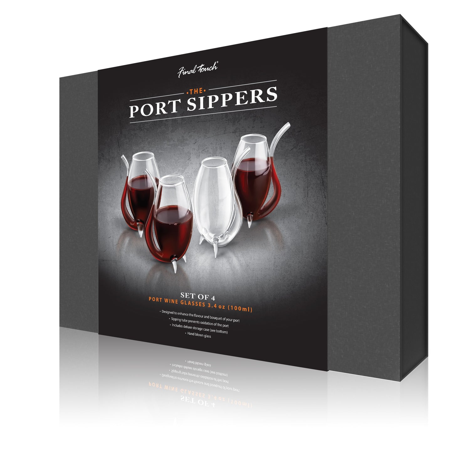 Port Sippers - Set of 4 - 100 ml
