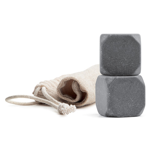 Sculpted Chilling Stones - Set of 2